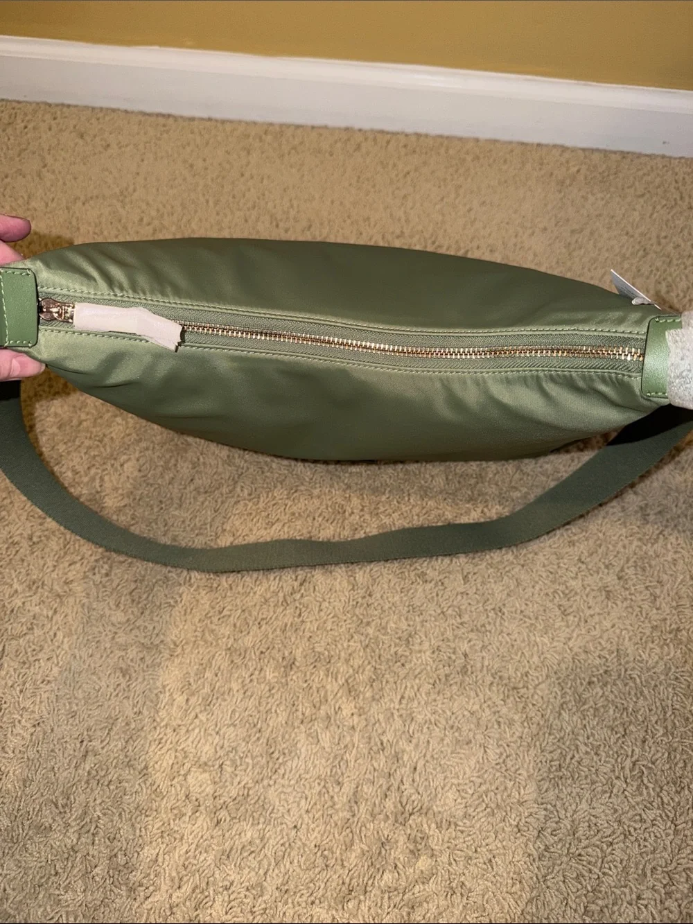 kate spade Sage Green Nylon Shoulder Tote